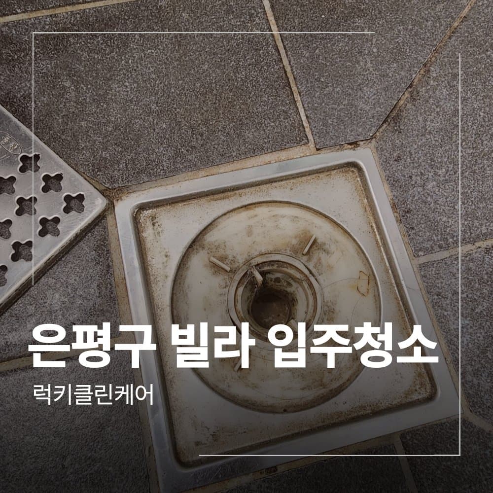 서울 은평구 빌라 입주 청소 욕실 곰팡이 주방 기름때